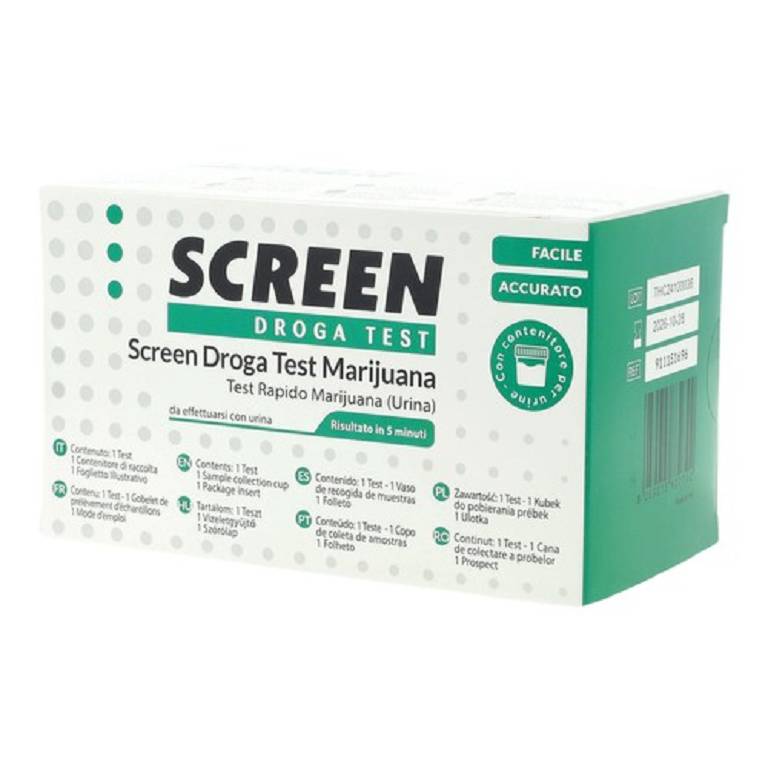 SCREEN DROGA TEST MARIJUANA