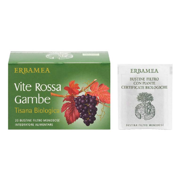VITE ROSSA GAMBE TISANA BIO