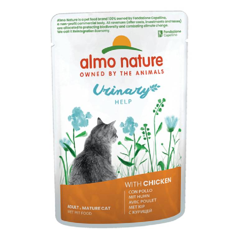 ALMO CAT URIN POLLO BS 70G