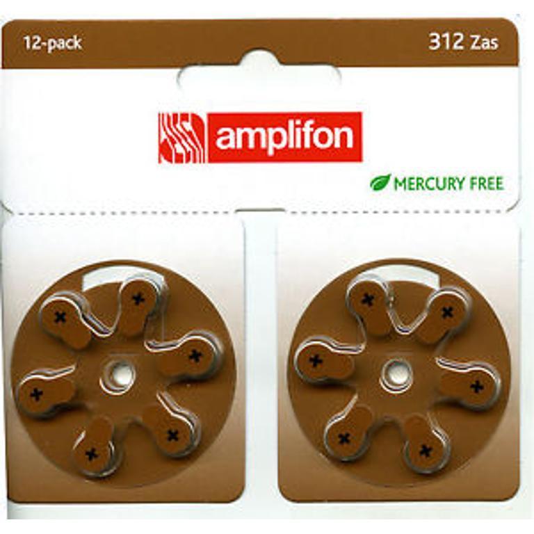 AMPLIFON PILA 312 MF 12PZ