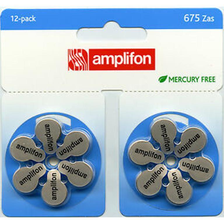 AMPLIFON PILA 675 MF 12PZ