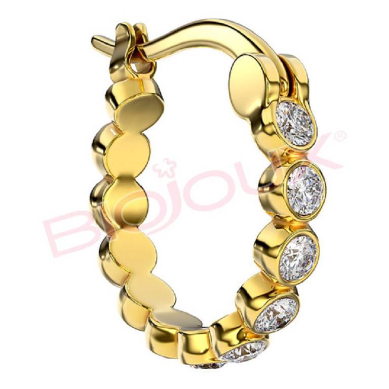 BJT238 ORECCHINI ANNA HOOP GP