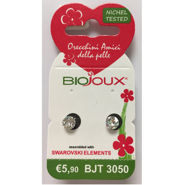 BJT3050 ORECCHINI CRISTAL 5 SS