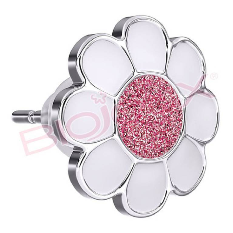 BJT713 ORECCHINI ROSE FLOWE SS