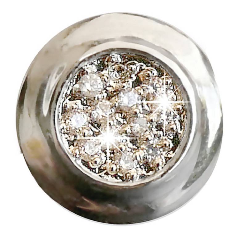 BJT962 ORECCHINI CRYSTAL PL TI