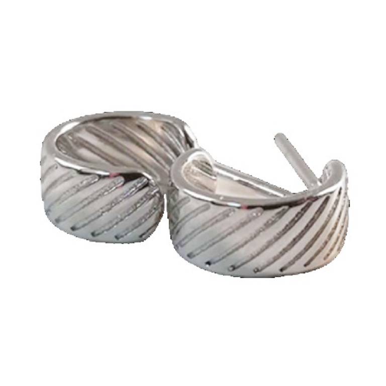 BJT981 ORECCHINI PARIS HOOP SS