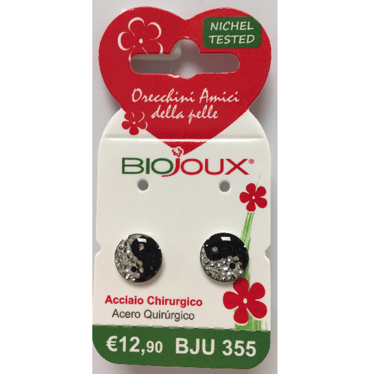 BJU355 ORECCHINI YIN&YANG SS