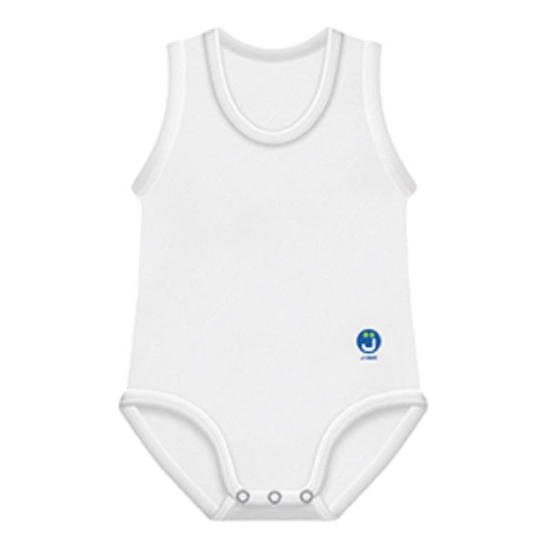 BODY 0/36M BIO COT SUM BIANCO