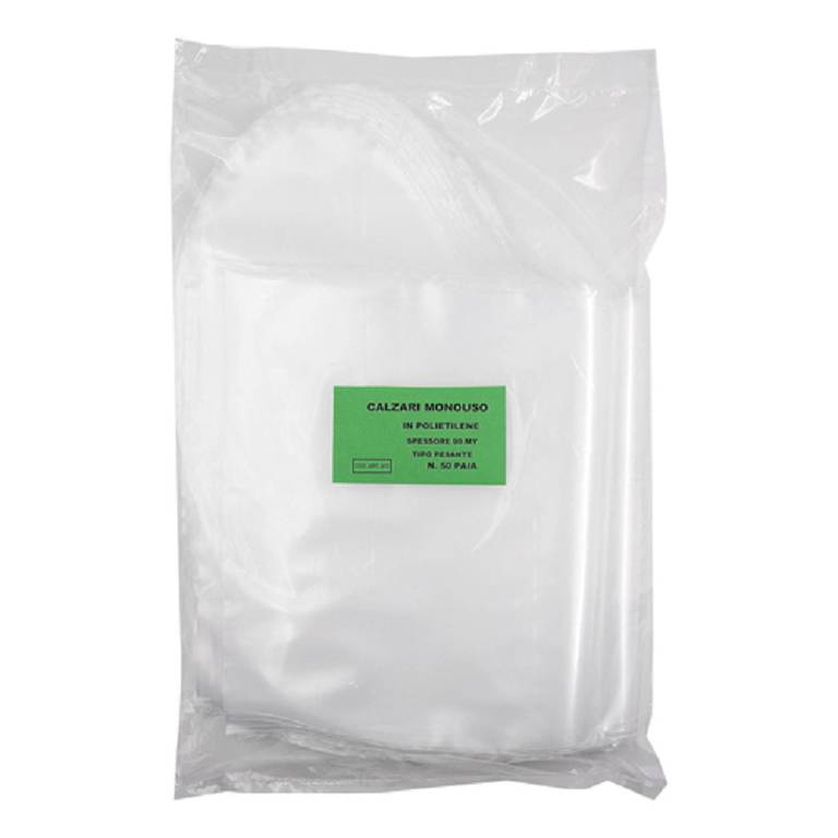 CALZARE PE TRASP 51X38CM 50PA