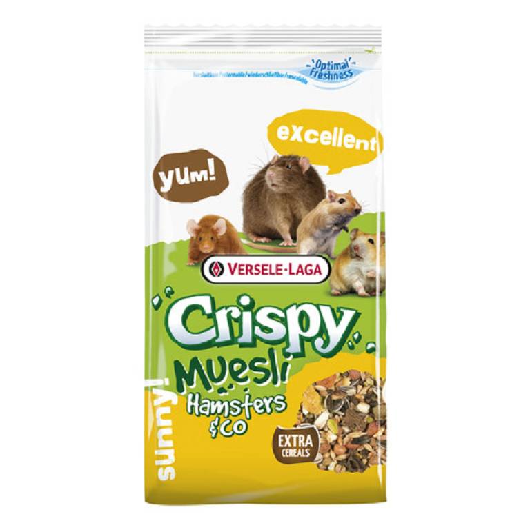 CRISPY MUESLI HAMSTER & CO 1KG