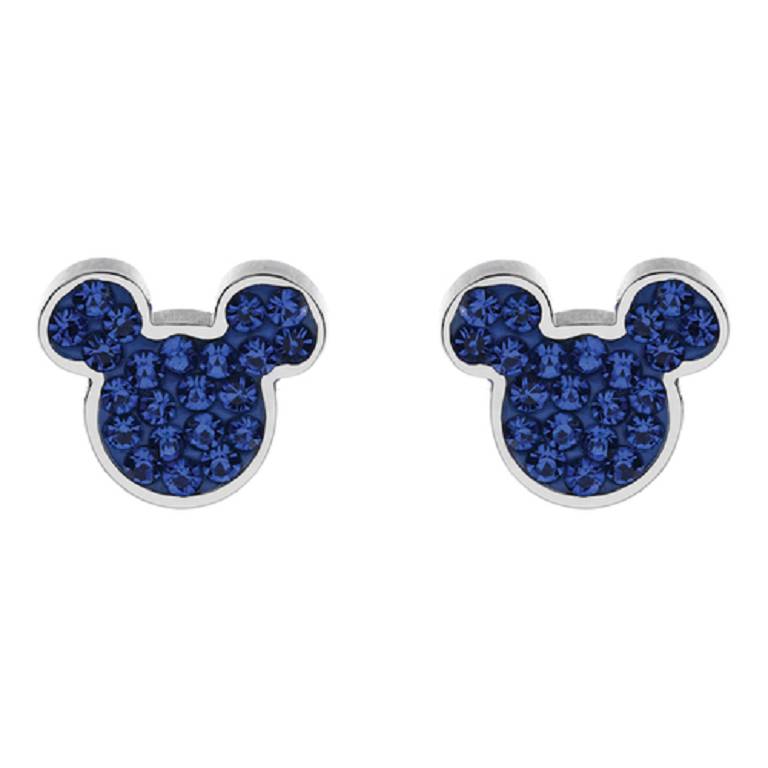 DISNEY ORECCHINO MICKEY BLU
