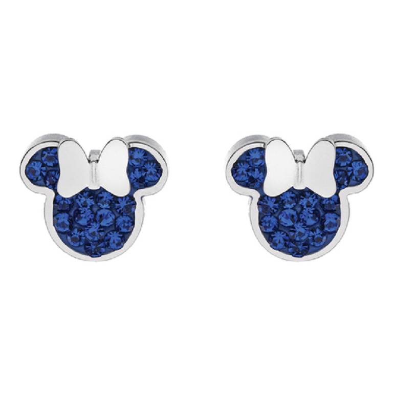 DISNEY ORECCHINO MINNIE BLU