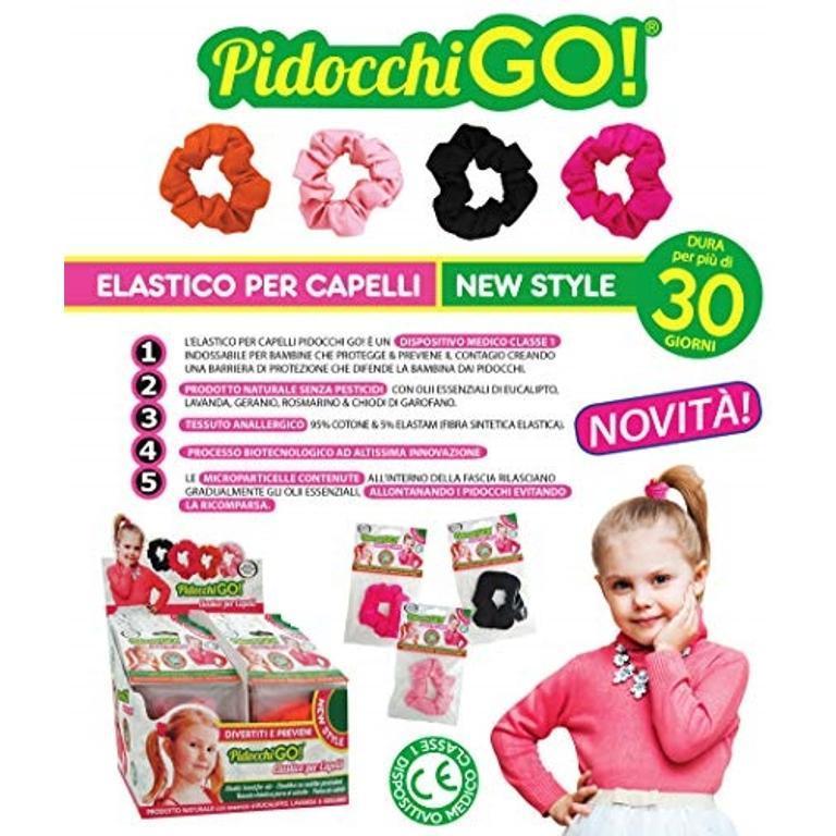 ELASTICO CAPELLI PIDOCCHI GO