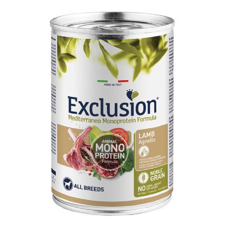 EXCLUSION M ADULT LAMB 400G