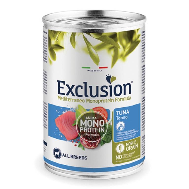 EXCLUSION M ADULT TUNA 400G