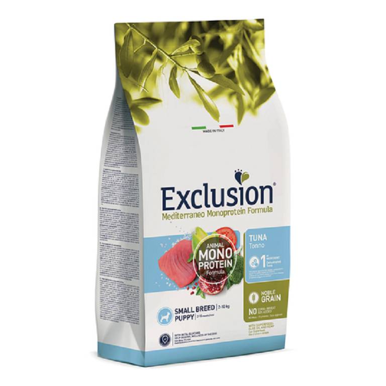 EXCLUSION M PUPPY TUNA S 2KG