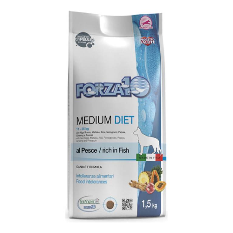 F10 DOG MED PESCE 12KG