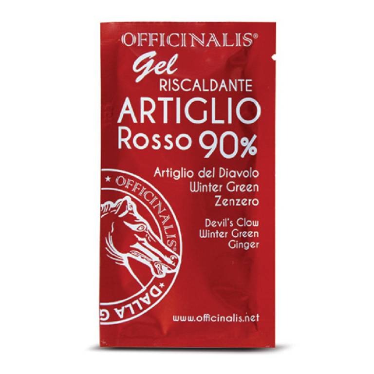 GEL ARTIGLIO ROSSO 90% BUSTINA