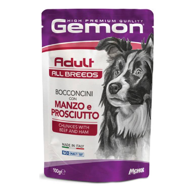 GEMON ADULT BOCC MANZO PRO100G