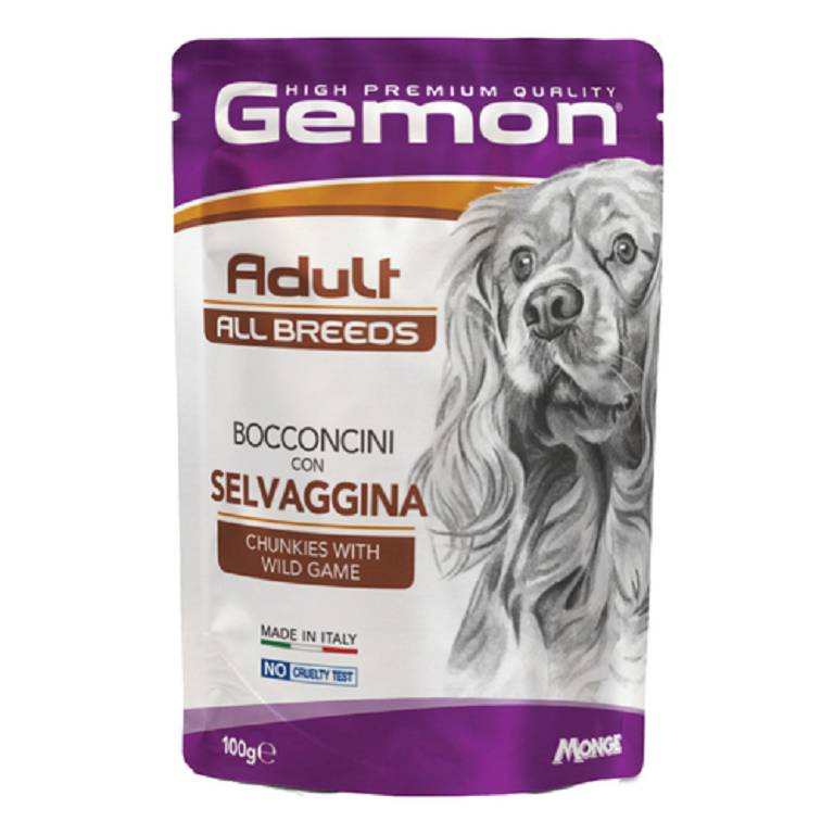 GEMON ADULT BOCC SELVAGGIN100G