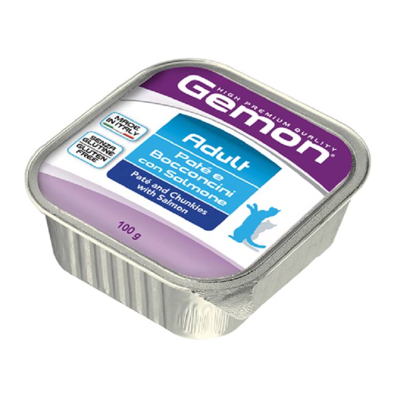 GEMON GATTO PATE'/BOCC SALMONE