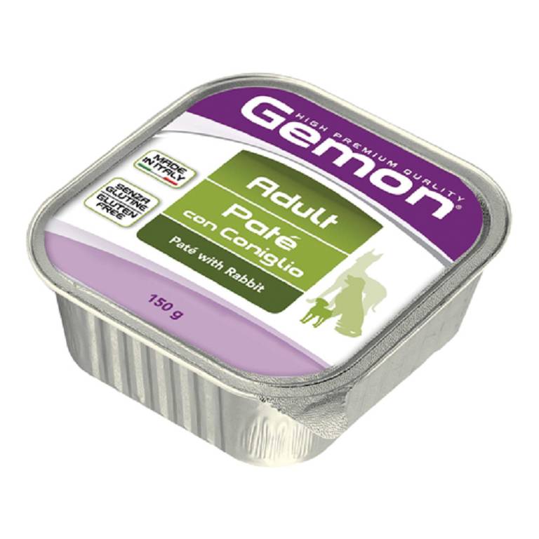 GEMON PATE' ADULT CONIGLIO150G
