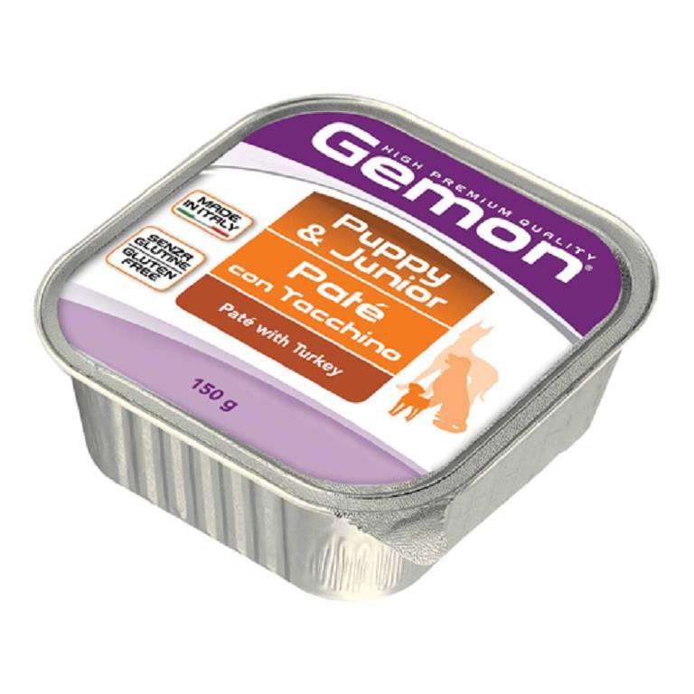 GEMON PATE' PUPPY J TACCH 150G