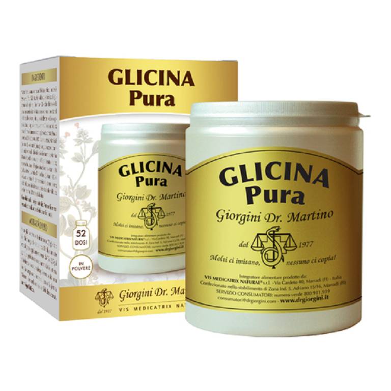 GLICINA PURA POLVERE SOLUB250G