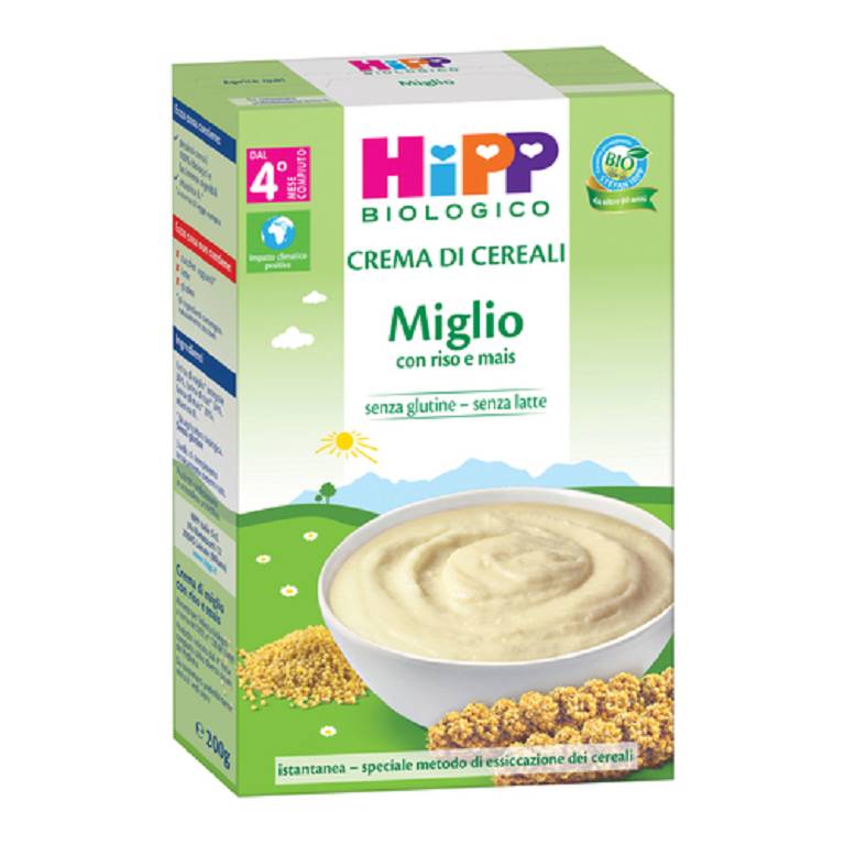 HIPP BIO CREMA CRL MIGLIO 200G