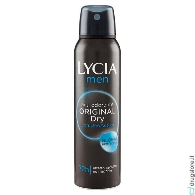 LYCIA GAS MEN ORIG DRY 150ML