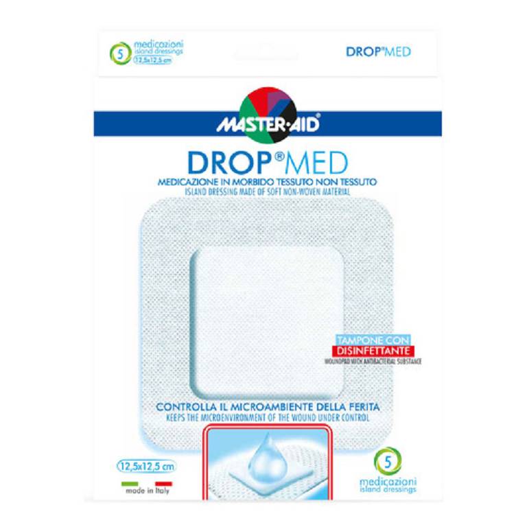 M-AID DROP MED 12,5X12,5 5P