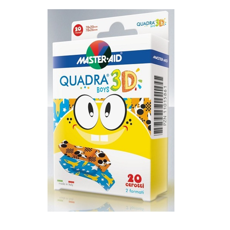 M-AID QUADRA3D CER BOYS ASSORT