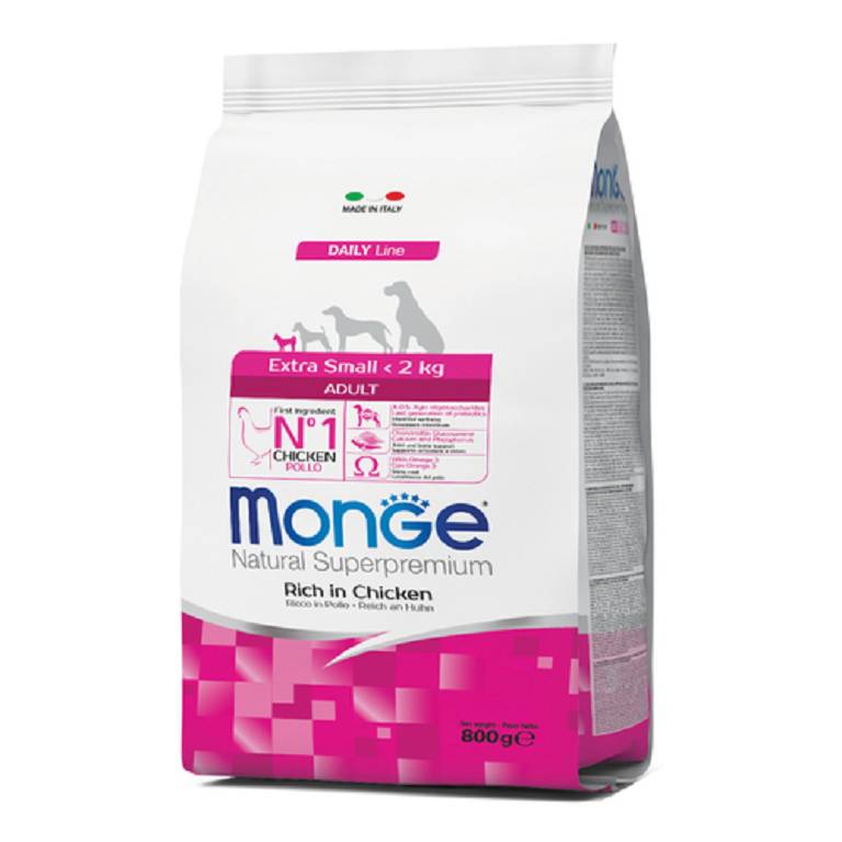 MONGE EXTRA SMALL AD 800G
