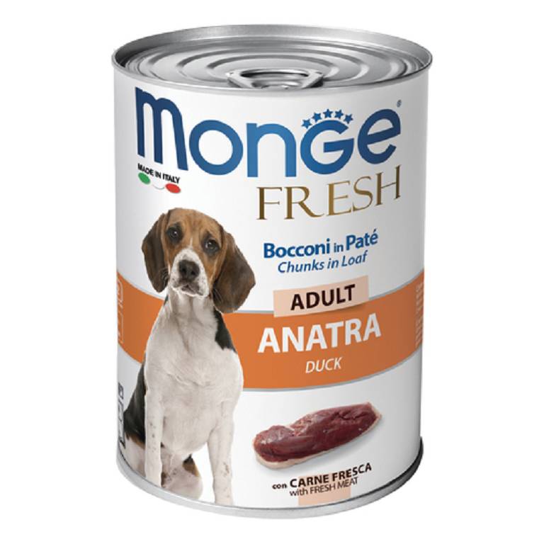 MONGE FRESH ADULT ANATRA 400G
