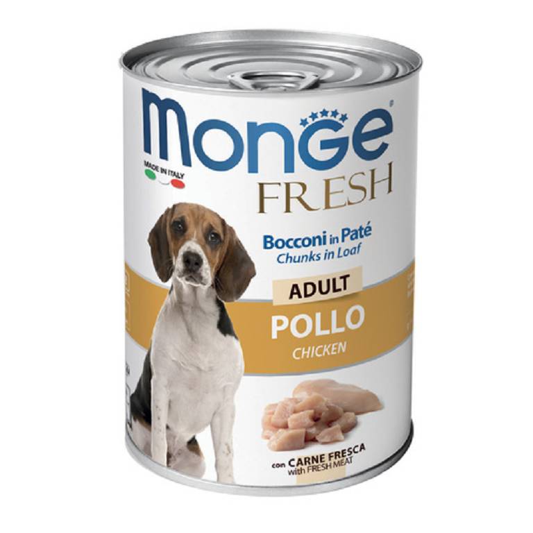 MONGE FRESH ADULT POLLO 400G
