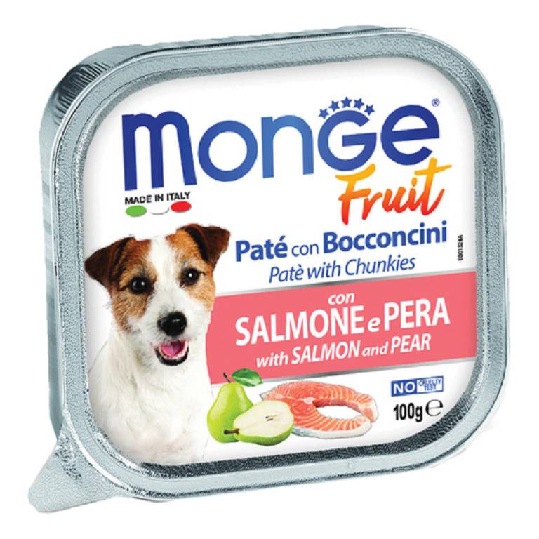 MONGE FRUIT CANE SALMONE&PERA