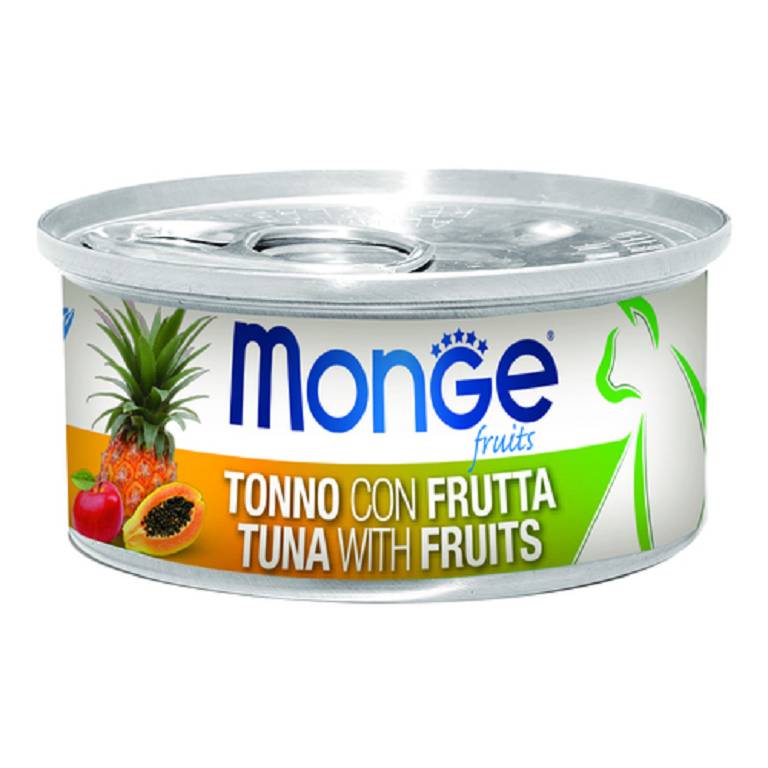 MONGE FRUIT TONNO C/FRUTTA 80G