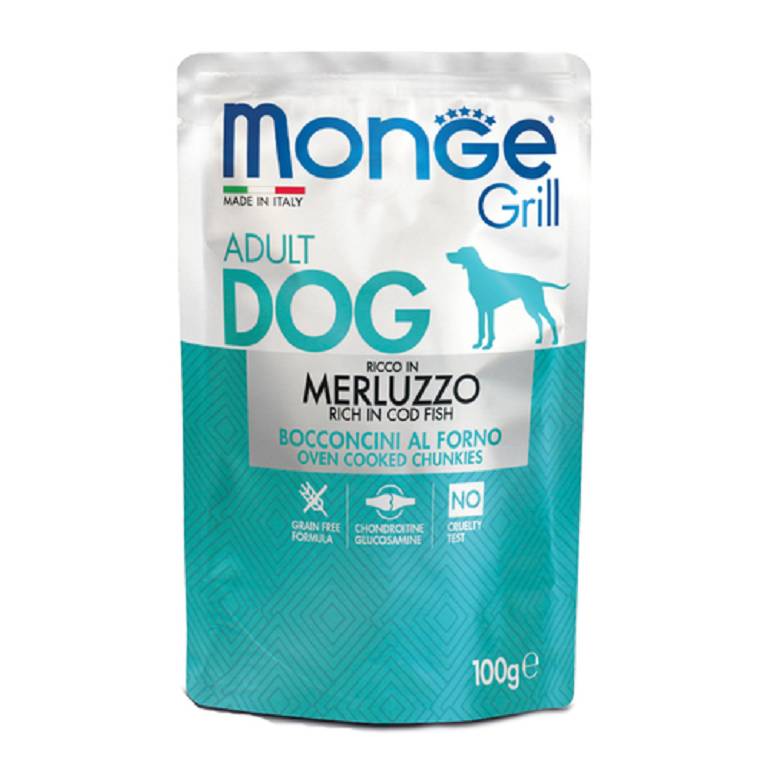 MONGE GRILL MERLUZZO 100G
