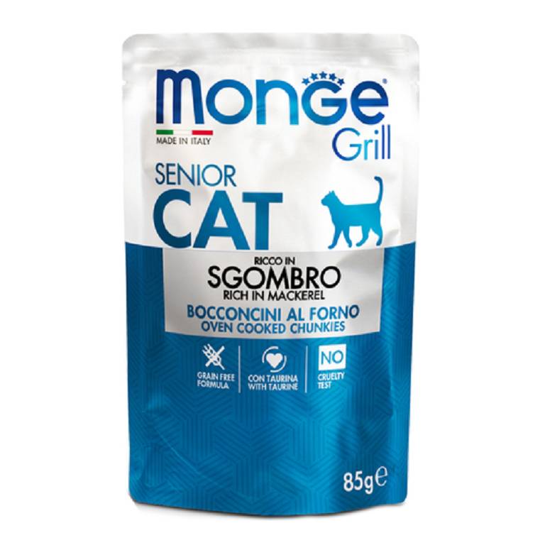 MONGE GRILL SENIOR SGOMBRO 85G