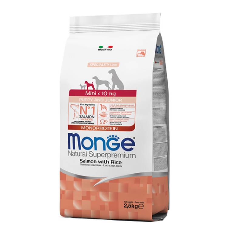 MONGE MINI P/J SAL&RI 2,5KG