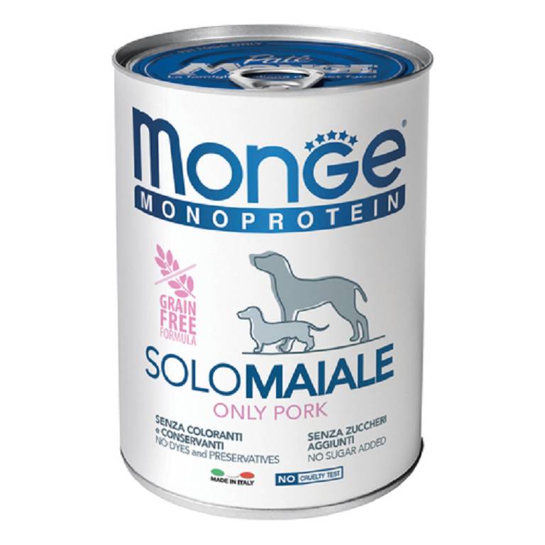 MONGE MONOPROT 100% MAIALE150G