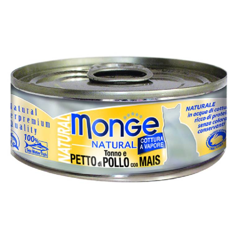 MONGE NATURAL PETTO POL C/MAIS
