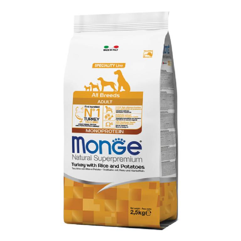 MONGE TACCHINO R&P  2,5KG
