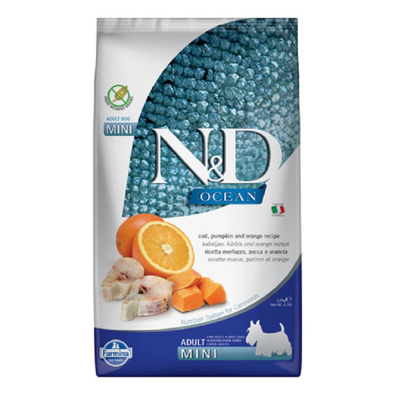 N&D OCEAN DOG COD&OR MINI2,5KG