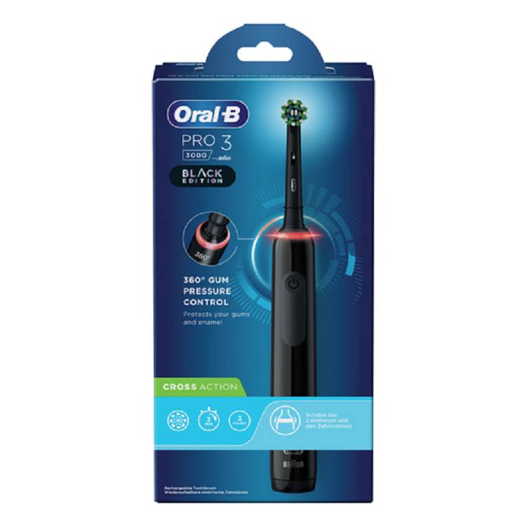 ORALB PRO3 BLACK SPAZZOLINO EL