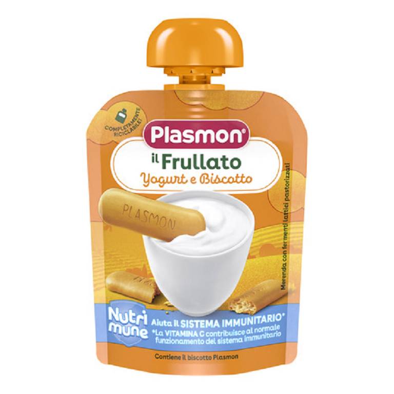 PLASMON FRULLATO BISC&YOGURT