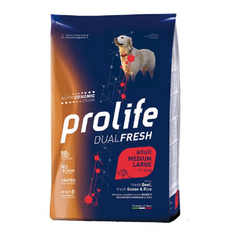PROLIFE DOG DUAL AD BEEF 2,5KG