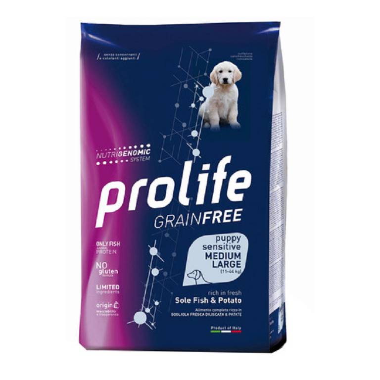 PROLIFE DOG GF PUP SOLE 2,5KG