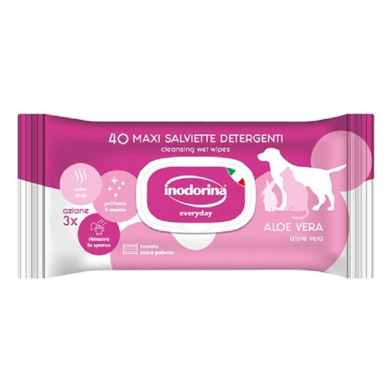 SALVIETTE ALOE VERA INODORINA