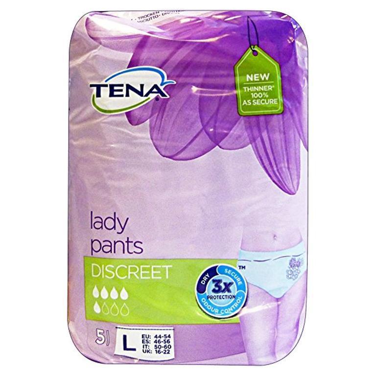 TENA SILHOUETTE BLANC L 5PZ
